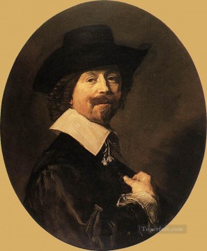  4 Canvas - Portrait Of A Man 1644 Dutch Golden Age Frans Hals